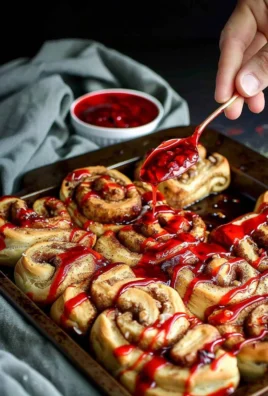 Bloody Cinnamon Rolls: A Deliciously Spooky Recipe