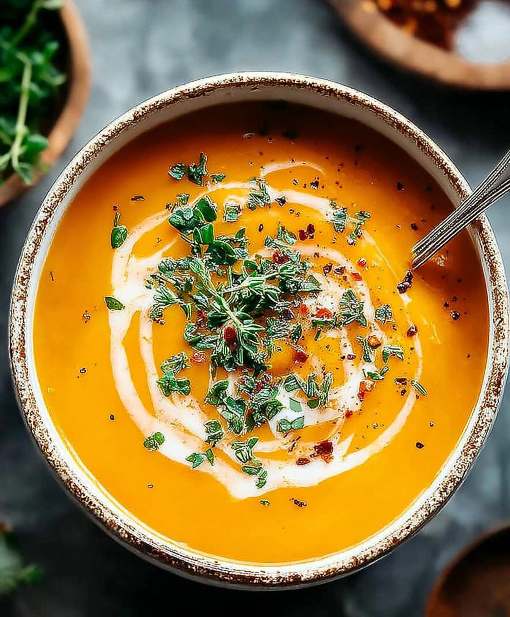 Butternut Squash Sweet Potato Soup: A Delicious & Healthy Recipe