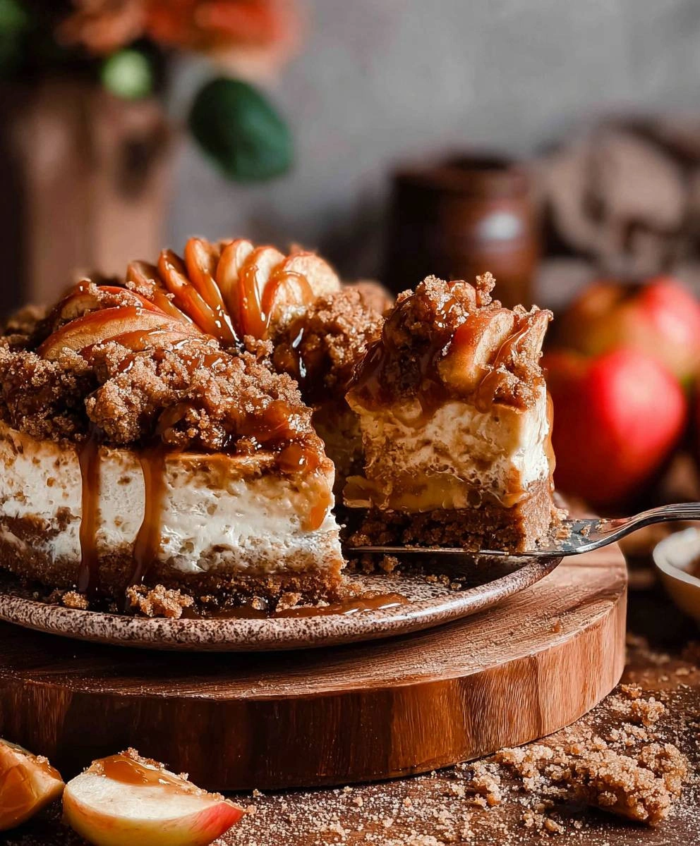 Caramel Apple Pie Cheesecake: The Ultimate Fall Dessert image 3