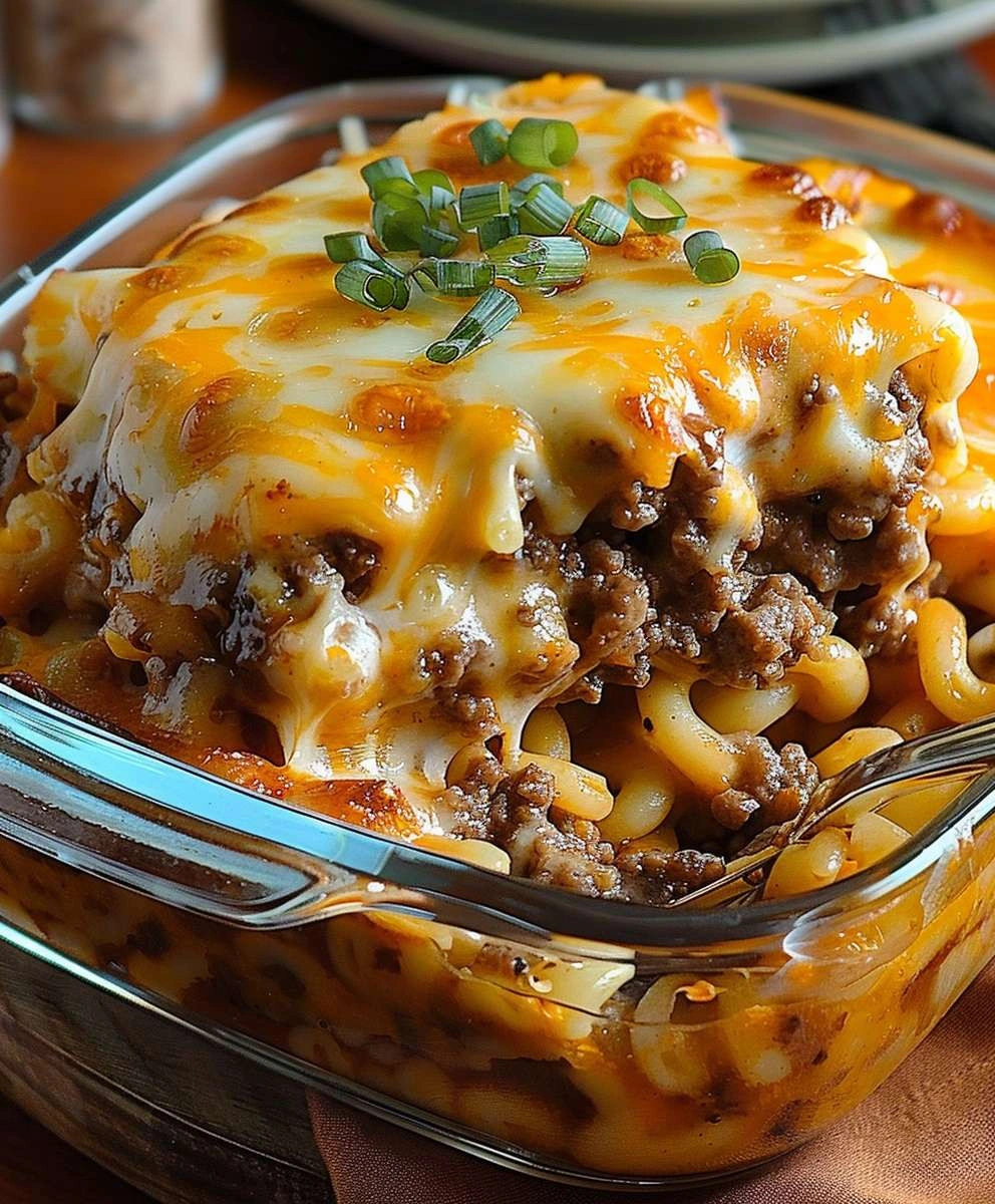 Cheesy Hamburger Casserole: A Family-Friendly Recipe image 3