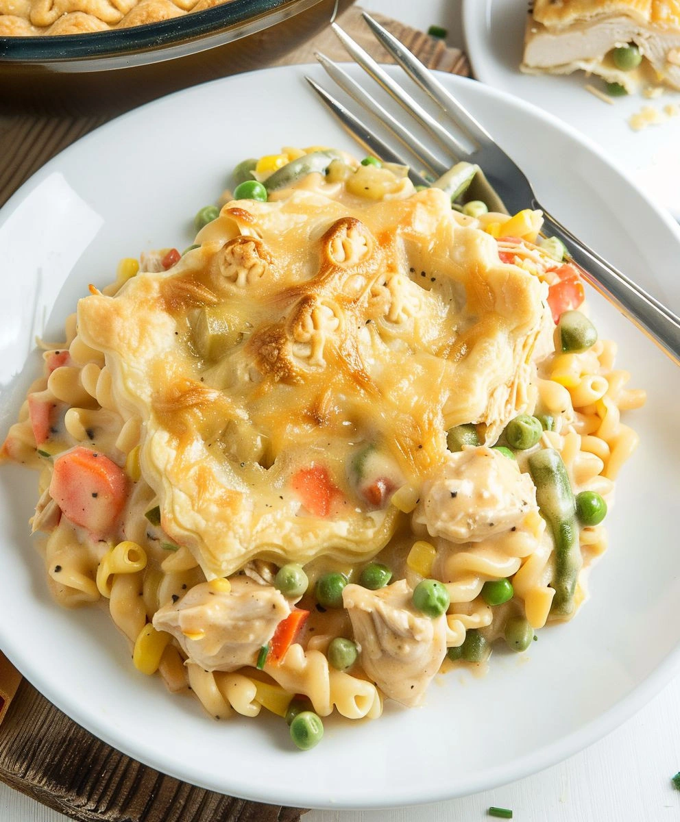 Chicken Pot Pie Casserole: Easy Recipe & Delicious Comfort Food image 3