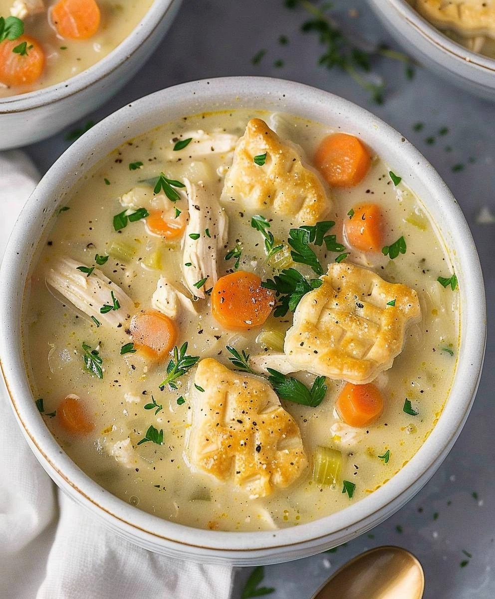 Chicken Pot Pie Soup: A Comforting Recipe image 3