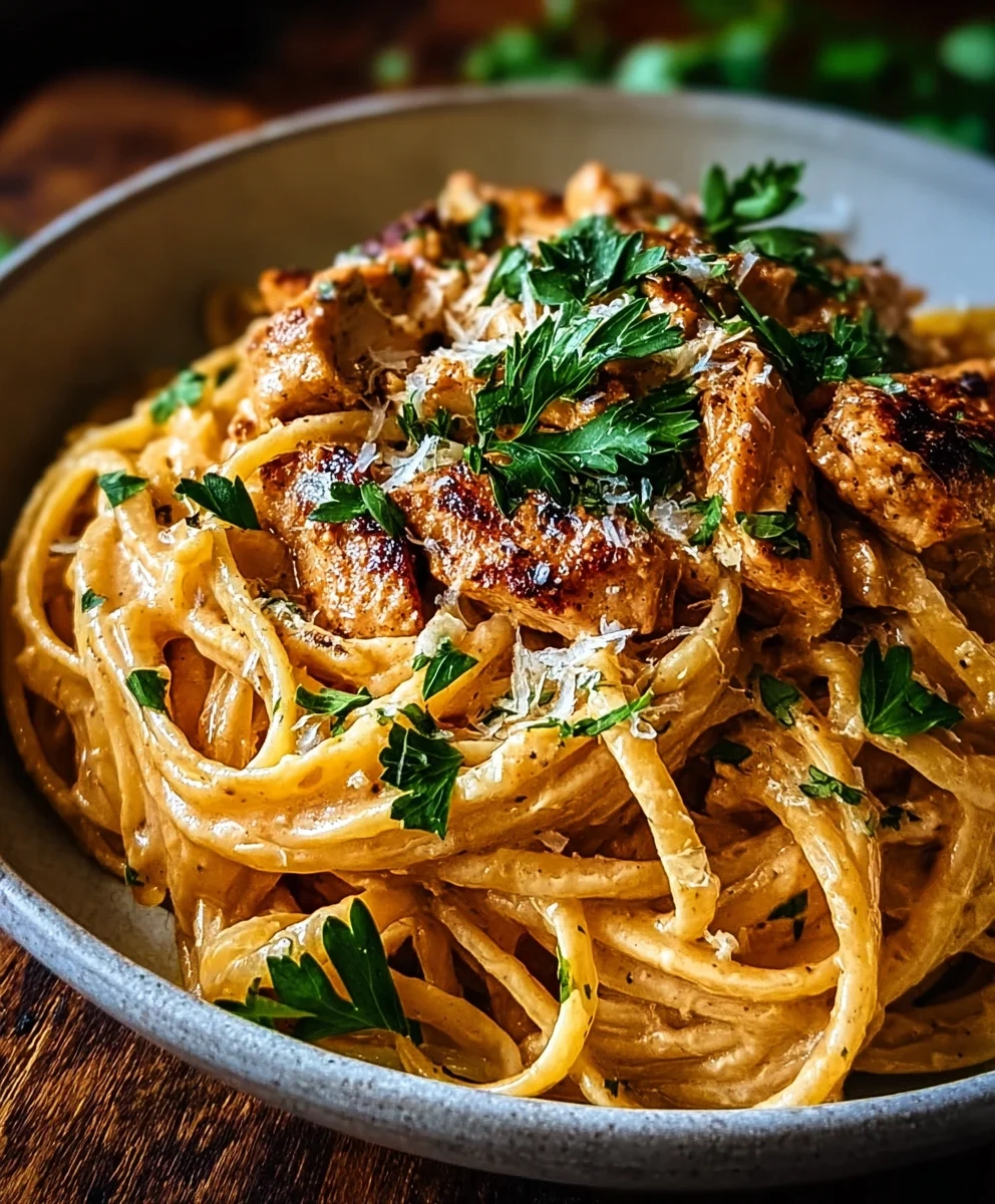 Cowboy Butter Chicken Linguine