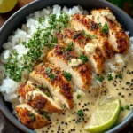 Creamy Garlic Chicken Bowls: Easy Recipe for a Delicious Meal