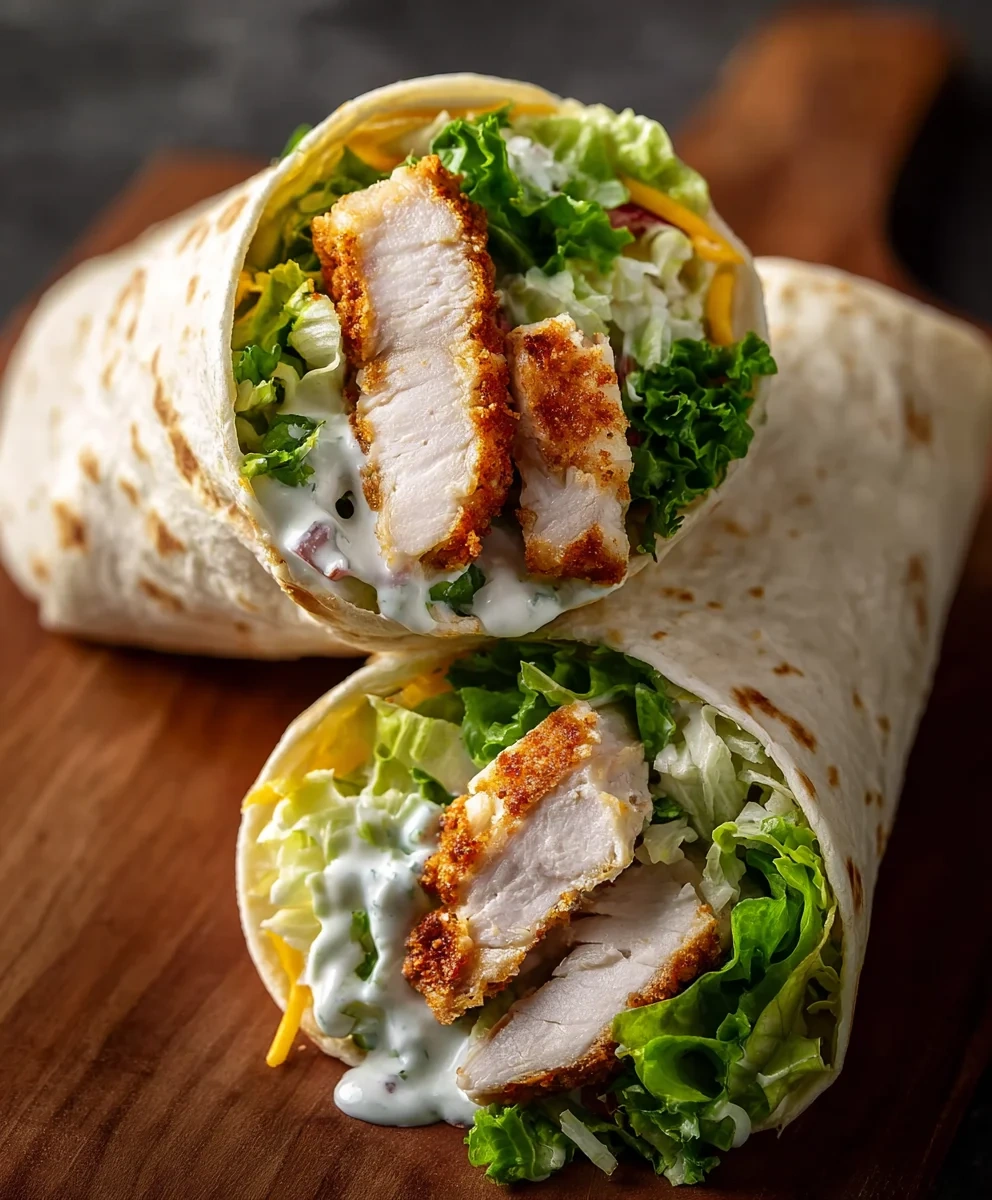 Crispy Chicken Ranch Wrap image 3