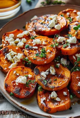 Honey Feta Sweet Potato Rounds