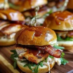 Maple Chicken Beef Bacon Sliders: Sweet & Savory Bites!