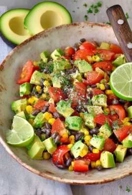 Mexican Avocado Salad: A Delicious & Easy Recipe