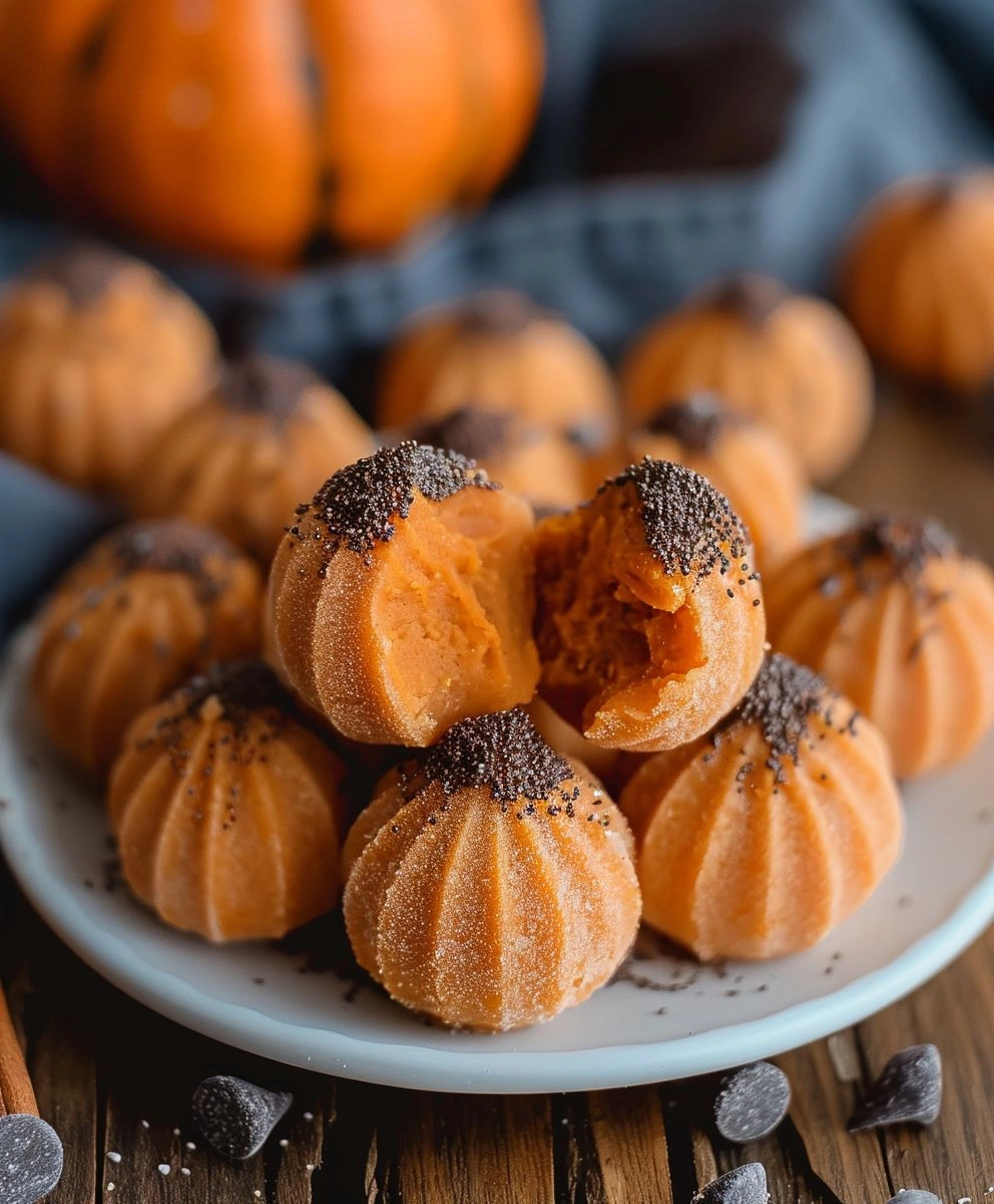 Pumpkin Cheesecake Truffles: No-Bake Dessert Recipe image 3