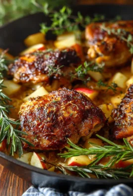 Rosemary Apple Cider Chicken Recipe