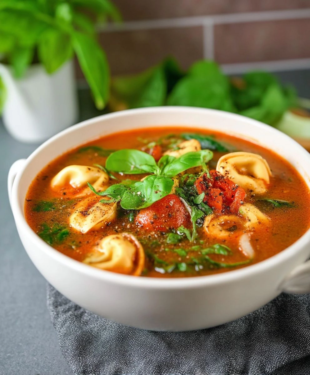 Sausage Spinach Tortellini Soup: A Delicious & Easy Recipe image 3