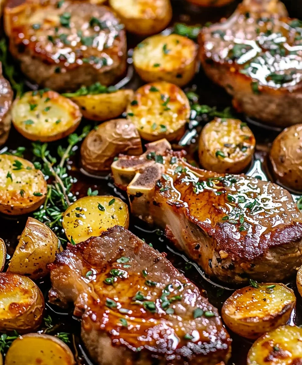 Sheet Pan Pork Chops And Potatoes image 2