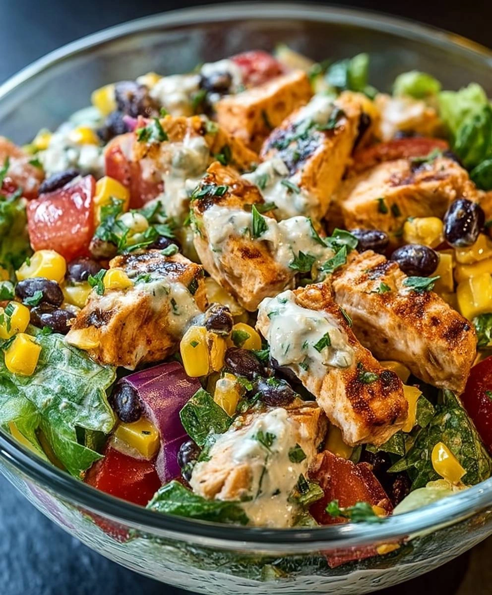 Southwest Chicken Salad Bowl: The Ultimate Recipe and Guide image 2