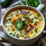 Spicy Jalapeno Popper Chicken Soup: Creamy, Warm & Zesty