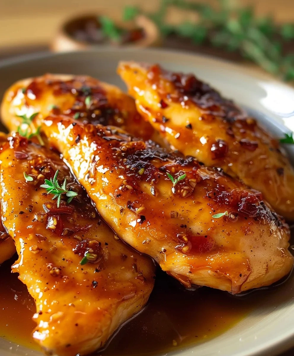 Air Fryer Maple Glazed Chicken Breast image 3