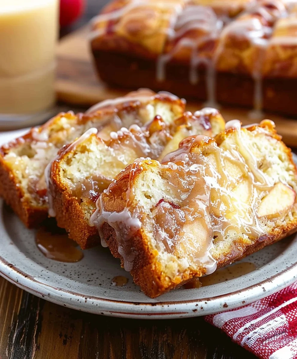Amish Apple Fritter Bread Soft Sweet And Perfectly Spiced image 3