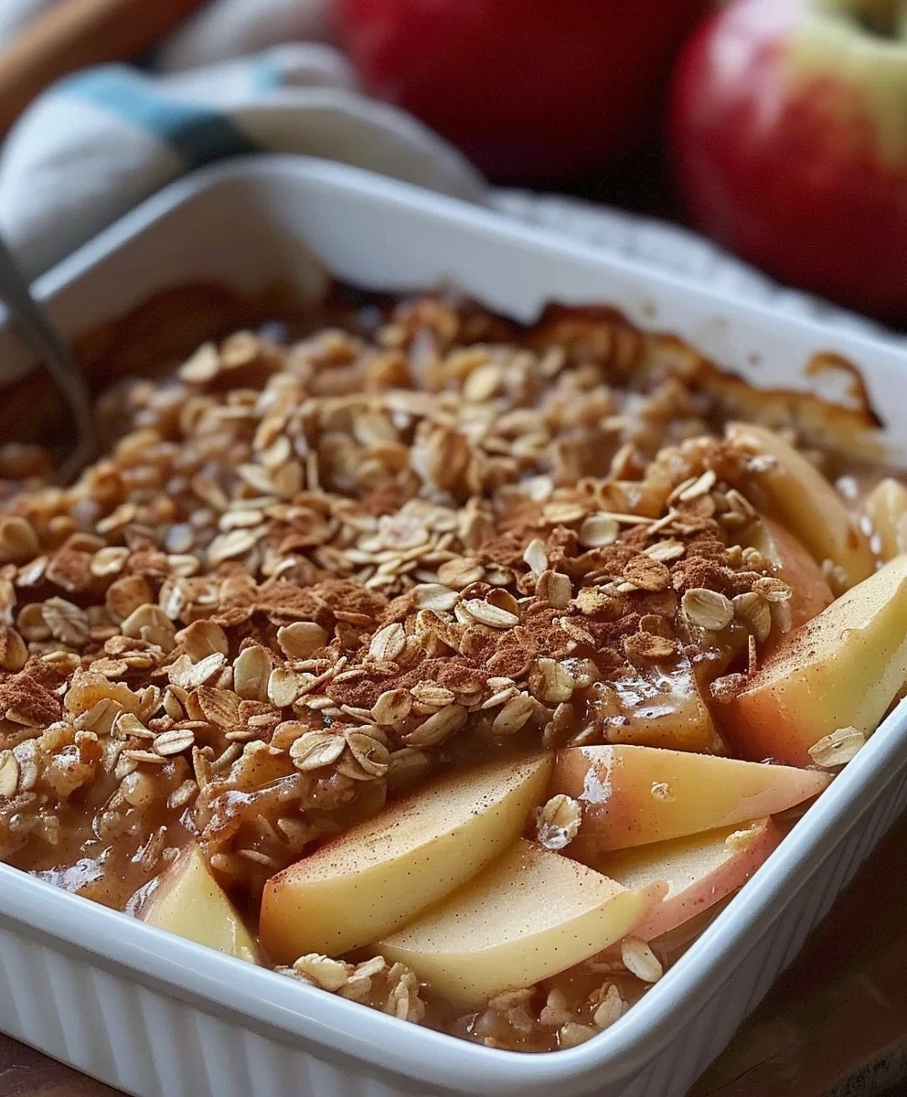 Amish Style Apple and Cinnamon Baked Oatmeal image 2