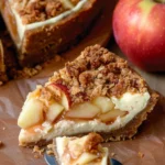 Apple Crumble Cheesecake