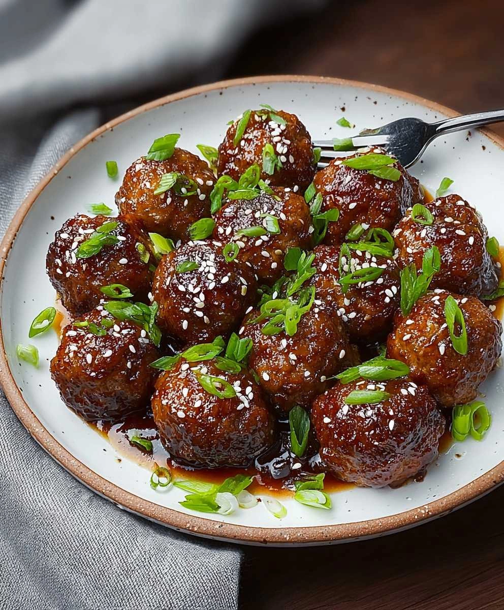 Asian Meatballs Crockpot: Easy & Delicious Slow Cooker Recipe image 2