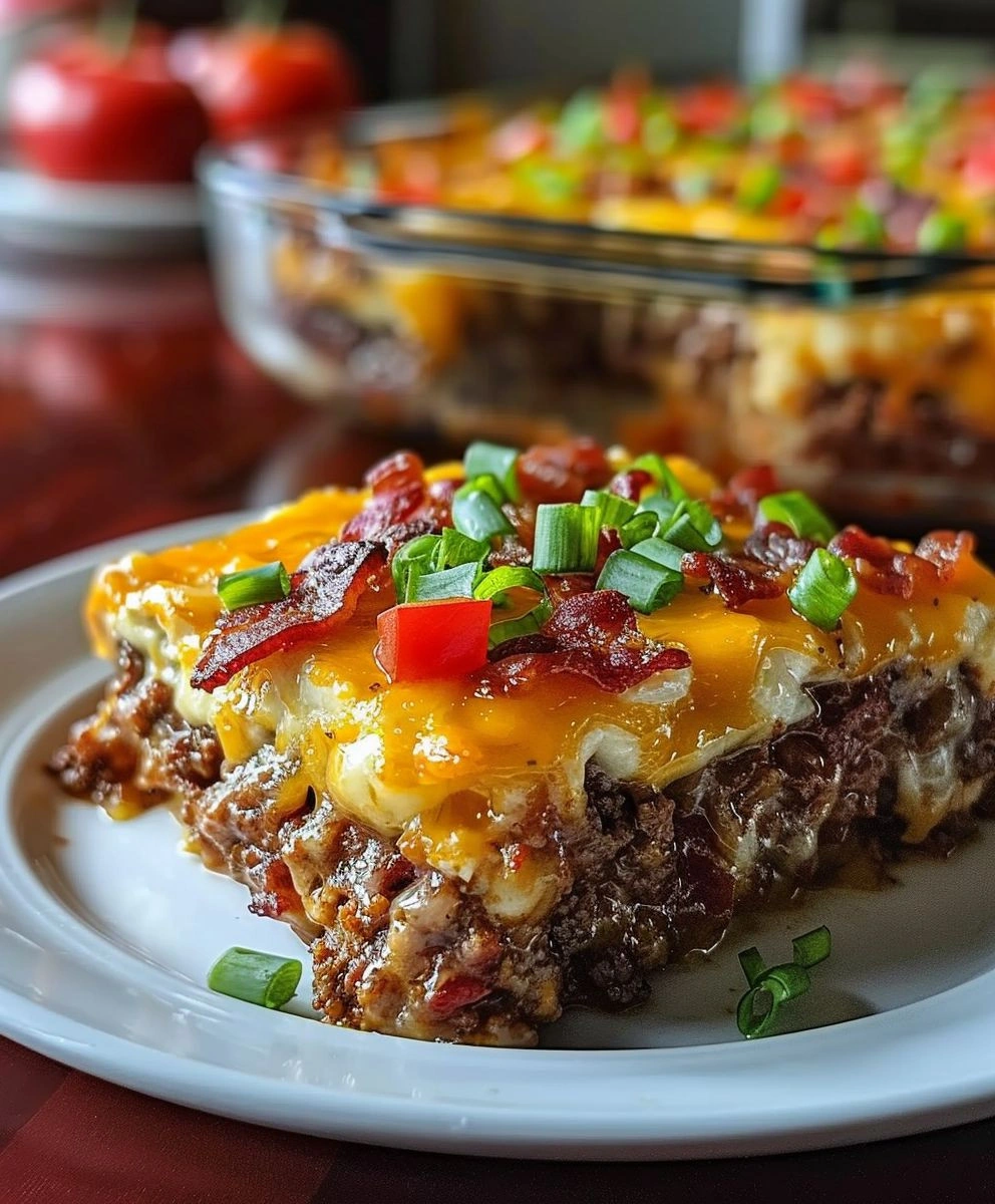 Bacon Cheeseburger Casserole: A Comfort Food Classic image 3