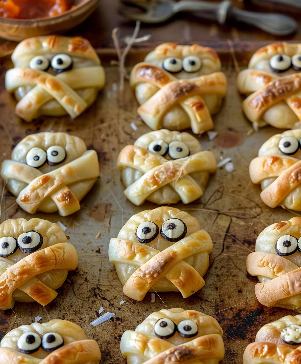 Baked Cheese Mummies image 3