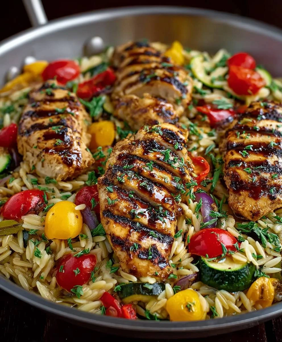 Balsamic Chicken Orzo: A Delicious and Easy Recipe image 3