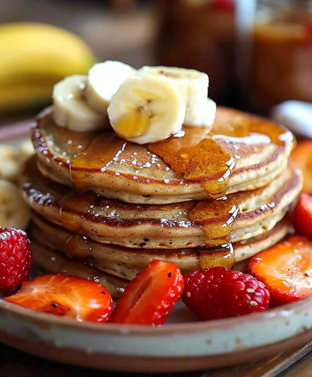 Banana Oatmeal Pancakes: A Delicious & Healthy Breakfast Recipe image 2