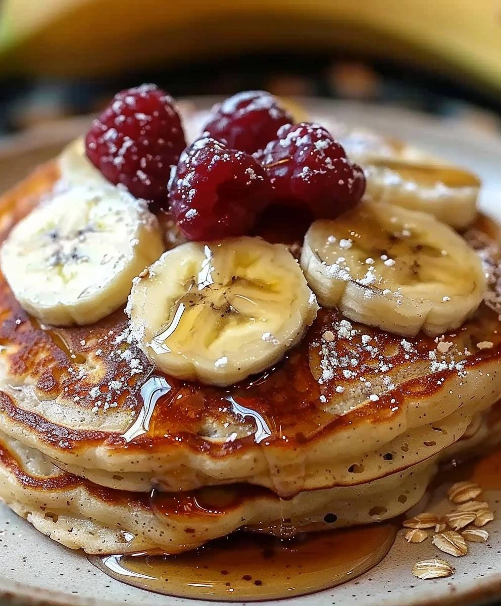 Banana Oatmeal Pancakes: A Delicious & Healthy Breakfast Recipe
