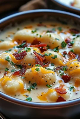 Beef Bacon Cheddar Gnocchi Soup: Ultimate Creamy Comfort