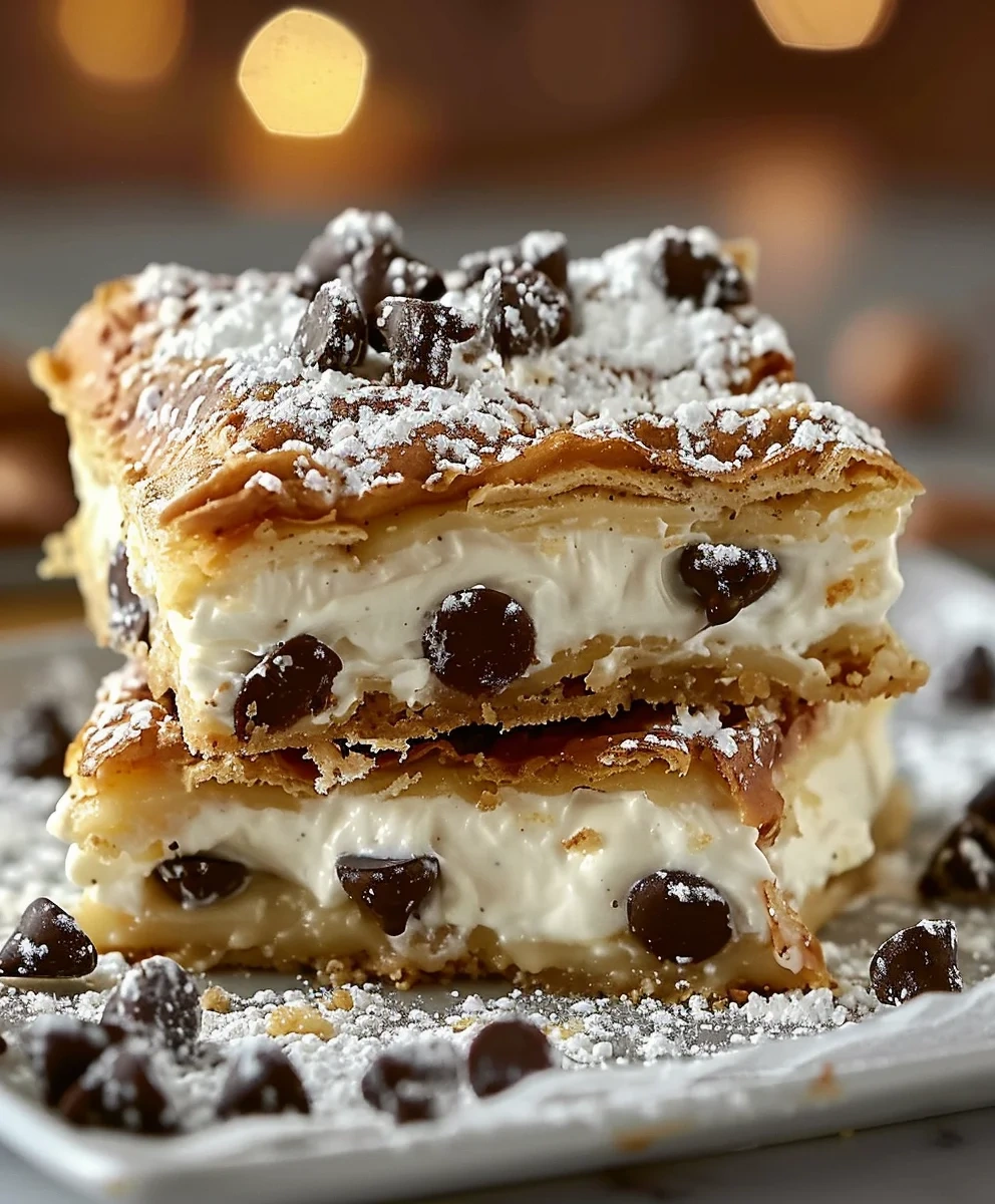 Best Classic Cannoli Squares - Creamy Italian Dessert Bars