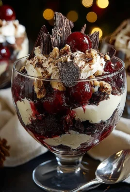 Black Forest Christmas Trifle: A Festive Holiday Dessert