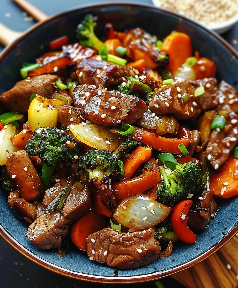 Blackstone Cowboy Stir Fry Dinner