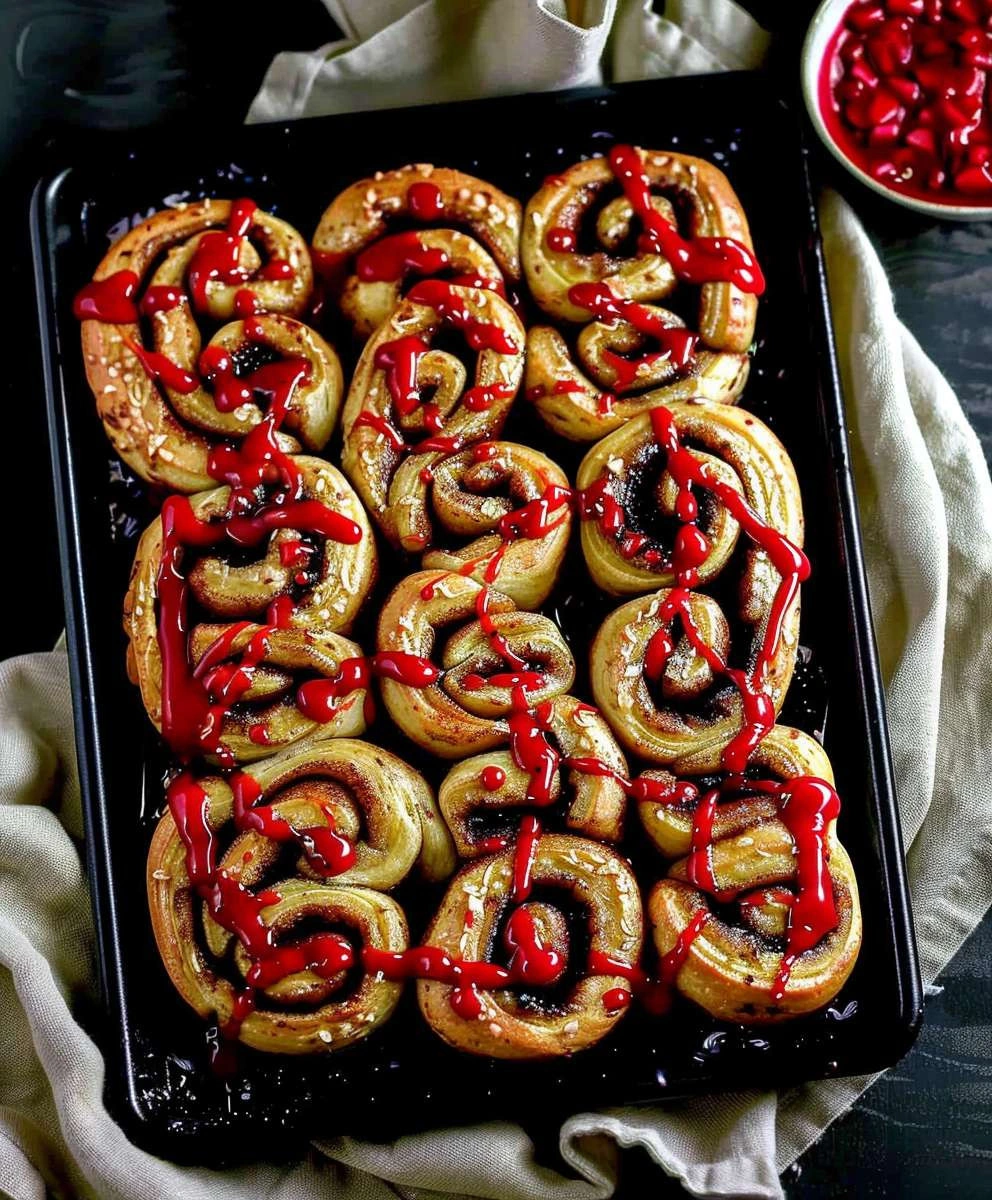 Bloody Cinnamon Rolls: A Deliciously Spooky Recipe image 2