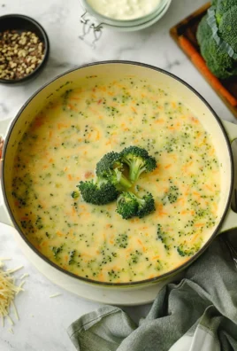 Broccoli Cheddar Soup: A Creamy and Easy Recipe