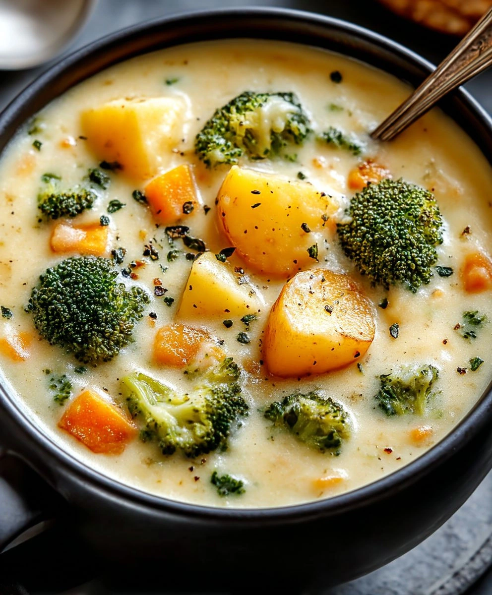 Broccoli Potato Cheese Soup: A Delicious & Healthy Recipe image 2