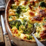 Brokkoli Hähnchen Auflauf Mit Frischkase Und Mozzarella