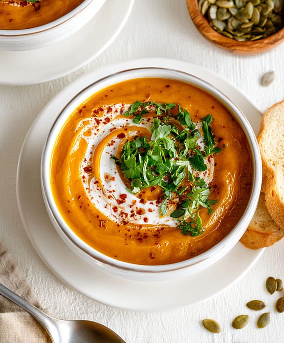 Butternut Squash Carrot Ginger Soup: A Delicious & Healthy Recipe image 2