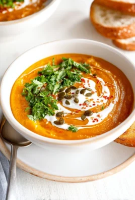 Butternut Squash Carrot Ginger Soup: A Delicious & Healthy Recipe