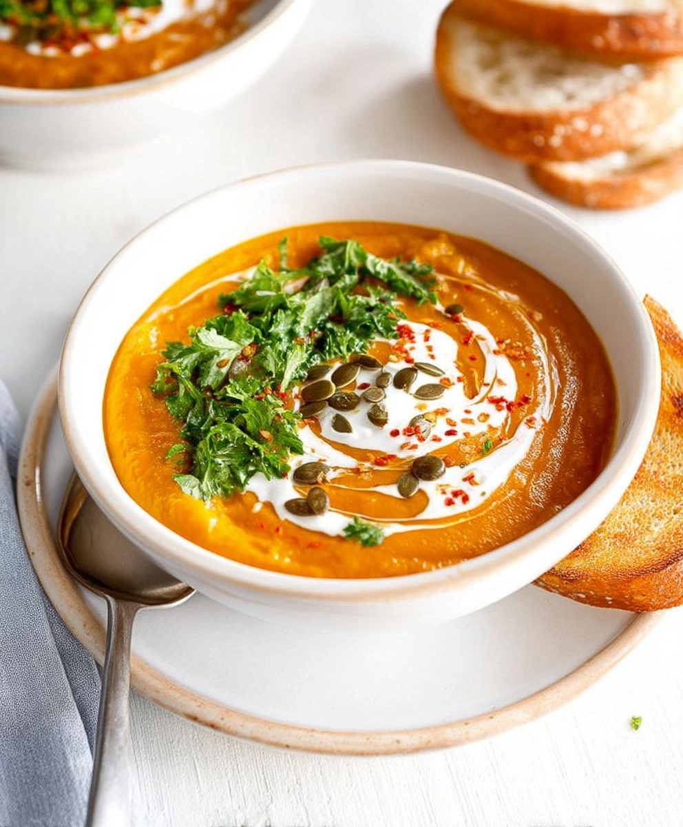 Butternut Squash Carrot Ginger Soup: A Delicious & Healthy Recipe image 3