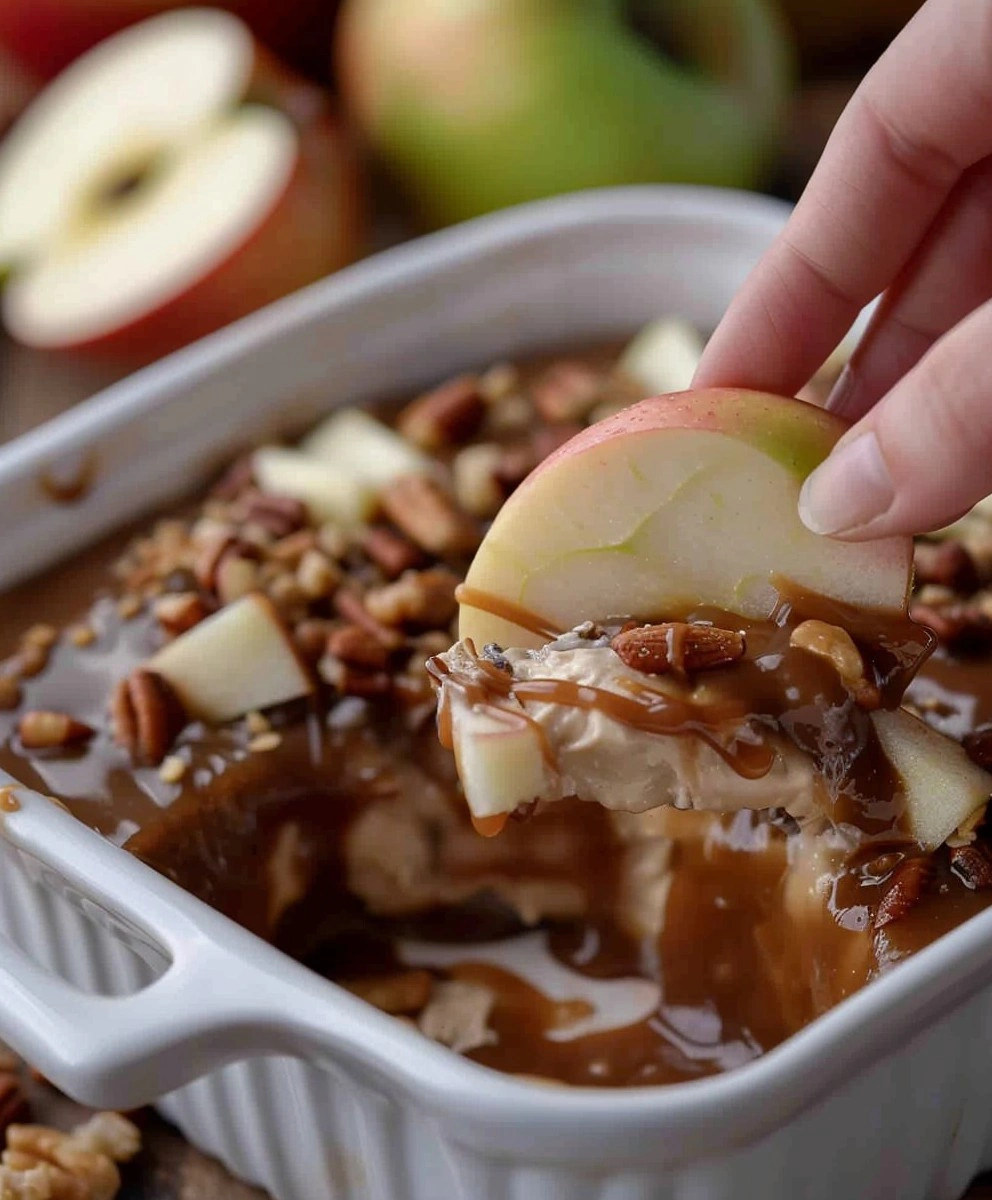 Caramel Apple Cheesecake Dip: An Easy Fall Dessert Recipe image 2