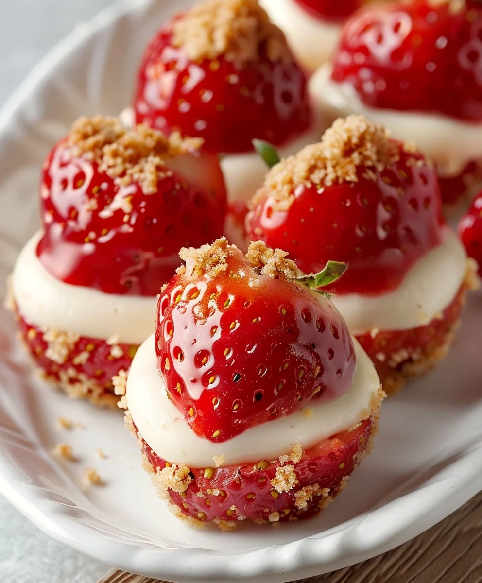 Cheesecake Deviled Strawberries: Sweet & Unique Recipe! image 2