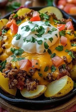 Cheesy Taco Potatoes: A Simple Recipe for Game Day