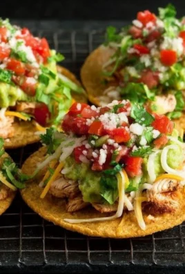 Chicken Guacamole Bean Tostadas: A Delicious & Easy Recipe