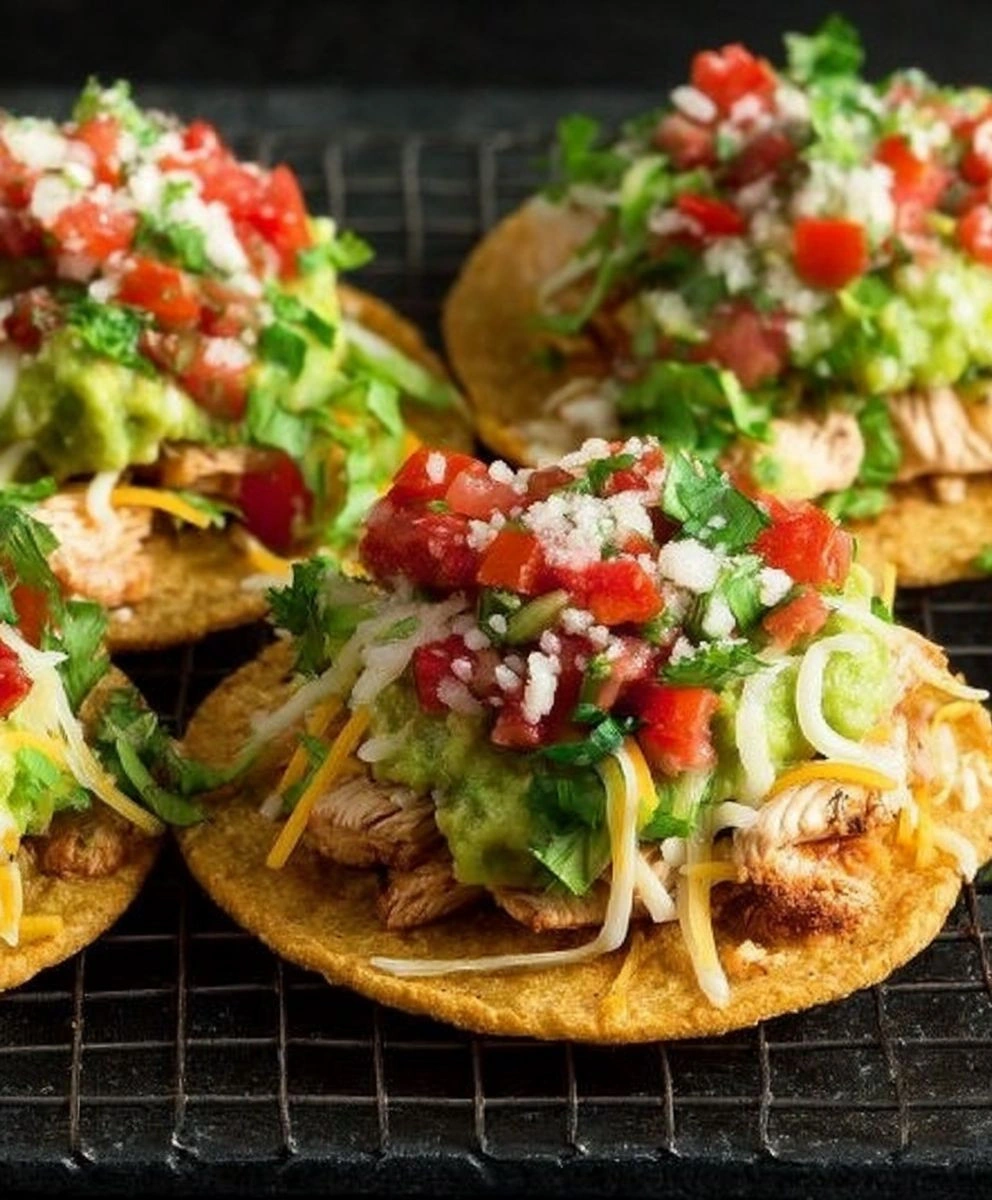 Chicken Guacamole Bean Tostadas: A Delicious & Easy Recipe image 3