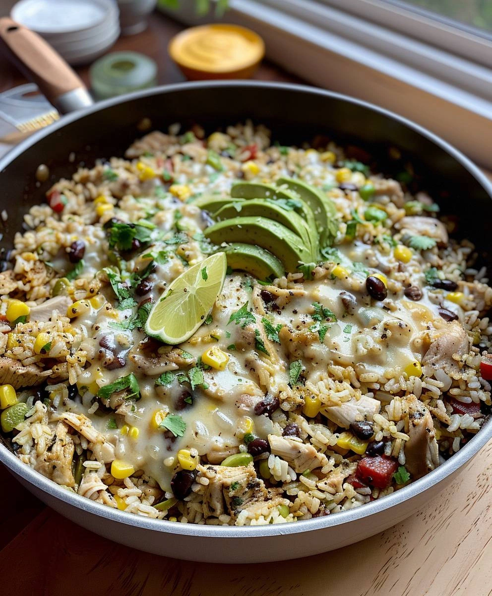 Chicken Rice Skillet: One-Pan Dinner Recipe image 2