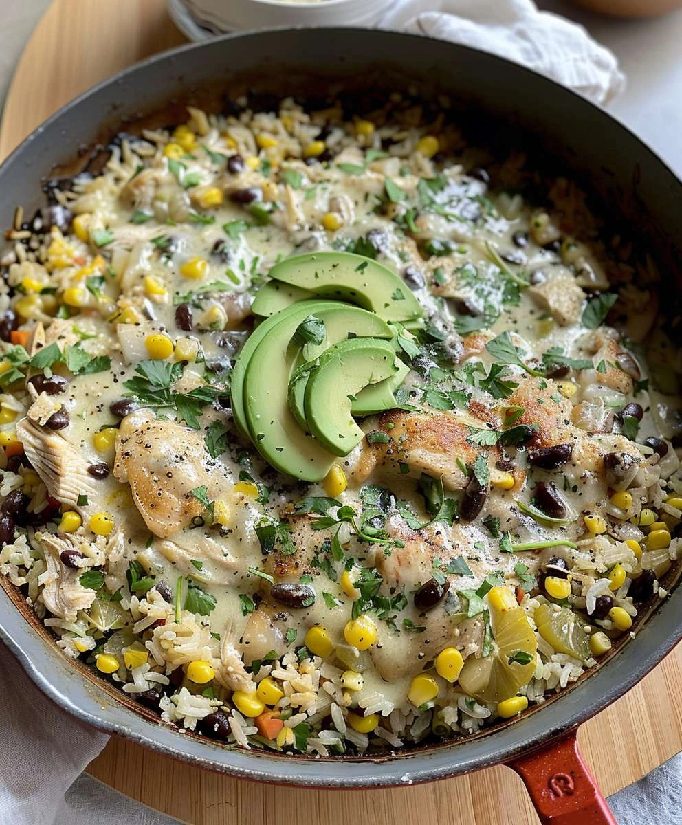 Chicken Rice Skillet: One-Pan Dinner Recipe image 3