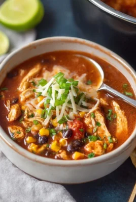 Chicken Taco Soup: The Ultimate Recipe for a Delicious & Easy Meal