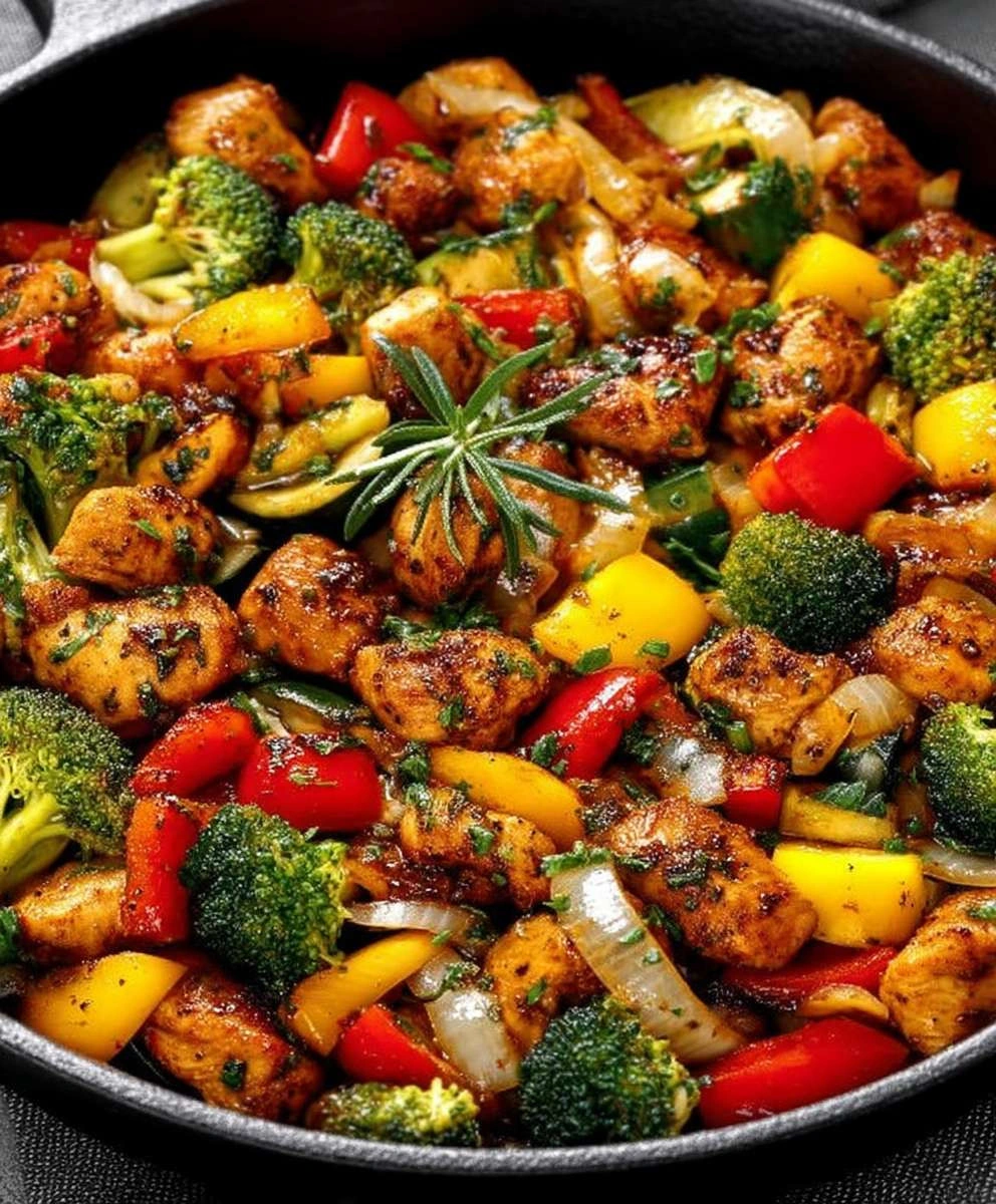 Chicken Vegetable Skillet: Easy One-Pan Recipe image 3