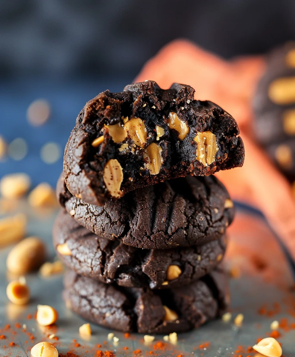 Chocolate Peanut Butter Cookies