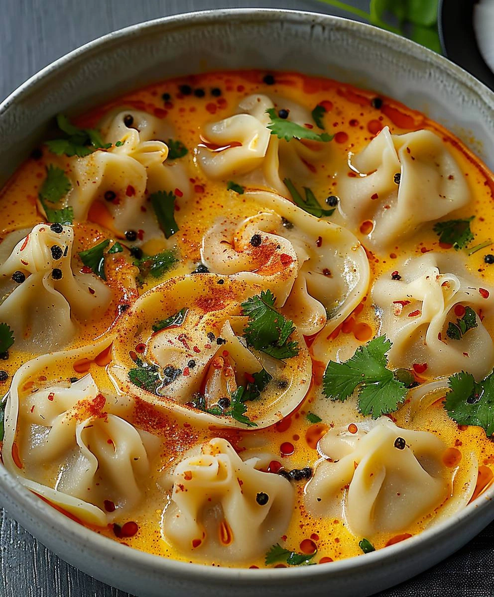 Coconut Curry Dumpling Soup: A Flavorful & Easy Recipe image 2